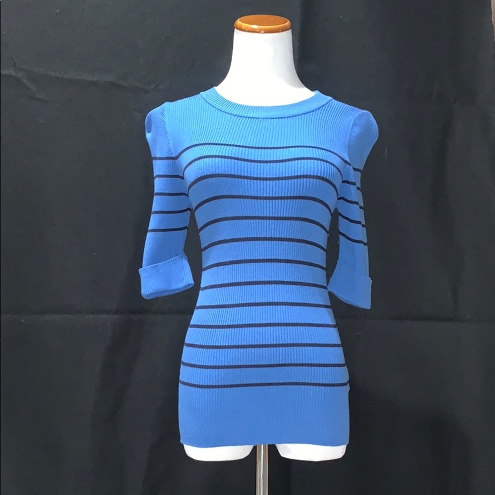 Women’s Short Sleeve Worthington Knit Top Medium